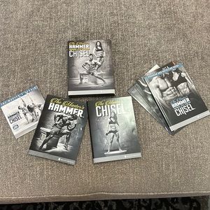 The masters Hammer and Chisel dvd complete workout set!